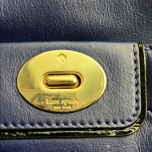 Kate Spade Blue Shoulder Bag with Elegant Style - Picture 9 of 9